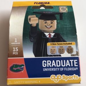 Florida Gators Lego man OYO UNIVERSITY OF FLORIDA GRADUATE OYO FIGURE Rare